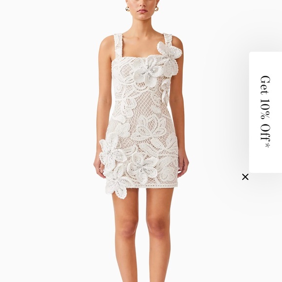 Kyra Crochet mini Dress